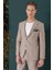 C 659 Slim Fit Bej Spor Ceket 1