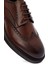 Erkek Kahverengi Bağcıklı Deri Klasik Ayakkabı 25WFD621918 10