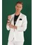 C 643 Slim Fit Ekru Spor Ceket 4