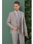 Tk 871 Slim Fit Gri Klasik Takım Elbise 2