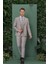 Tk 871 Slim Fit Gri Klasik Takım Elbise 3