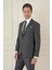 Slim Fit Çift Yırtmaç Mono Yaka Klasik Füme Takım Elbise Tk 912 3