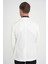 Comfort Fit Mono Yaka Kelebek Astarlı Dokulu Ekru Ceket C 715 4