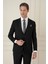 Slim Fit Çift Yırtmaç Mono Yaka Klasik Siyah Takım Elbise Tk 912 2