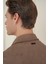Comfort Fit Mono Yaka Kapaklı Cep Casual Vizon Ceket C 699 5