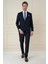 Slim Fit Çift Yırtmaç Mono Yaka Klasik Lacivert Takım Elbise Tk 912 2