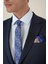 Slim Fit Çift Yırtmaç Mono Yaka Klasik Lacivert Takım Elbise Tk 912 5