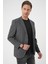 C 695 Slim Fit Antrasit Spor Ceket 3