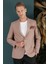 C 656 Slim Fit Tütün Spor Ceket 5
