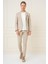 C 680 Slim Fit Bej Spor Ceket 1