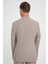 Slim Fit Mono Yaka Fleto Cepli Çift Yırtmaçlı Casual Vizon Ceket C 710 5