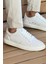 CH2505 - Keten Erkek Ayakkabı Beyaz / Beyaz 2