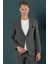 C 659 Slim Fit Antrasit Spor Ceket 3