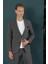 C 659 Slim Fit Antrasit Spor Ceket 5