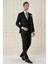 Tk 911 Slim Fit Siyah Spor Takım Elbise 2