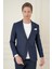 C 695 Slim Fit Lacivert Spor Ceket 4