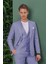 Tk 870 Slim Fit Mavi Klasik Takım Elbise 4