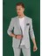 C 640 Slim Fit Gri Spor Ceket 2