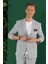 C 640 Slim Fit Gri Spor Ceket 3
