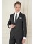 Tk 908 Slim Fit Siyah Spor Takım Elbise 3