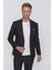 C 624 Slim Fit Siyah Spor Ceket 1