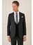 Tk 904 Slim Fit Siyah Spor Takım Elbise 4
