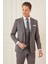 Slim Fit Esnek Yelekli Klasik Vizon Takım Elbise Tk 897 3