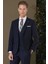 Tk 887 Slim Fit Lacivert Klasik Takım Elbise 4