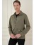 Comfort Fit Mono Yaka Kapaklı Cep Casual Haki Ceket C 699 2