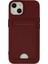 iPhone 14 Plus Kılıf Kelvin Kartvizitli Silikon - Bordo - ASOY3166-6226 1