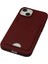 iPhone 14 Plus Kılıf Kelvin Kartvizitli Silikon - Bordo - ASOY3166-6226 5