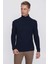 Tr 850 Slim Fit Lacivert Klasik Triko 2