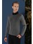 Tr 859 Slim Fit Siyah Klasik Triko 5