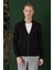 Tr 860 Slim Fit Siyah Klasik Triko 4