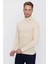 Tr 848 Slim Fit Bej Klasik Triko 3