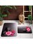 Dijital Baskı Modern Banyo Halısı Ikili Banyo Paspası LNA5072 100X60+60X50 cm 1