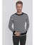 Tr 843 Slim Fit Siyah Klasik Triko 1