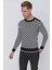 Tr 843 Slim Fit Siyah Klasik Triko 2
