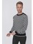 Tr 843 Slim Fit Siyah Klasik Triko 4