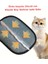Çift Taraflı Statik Kedi Köpek Tüy Temizleme Eldiveni Giyisiler, Mobilyalar ,halılar Için 24X18 cm 4