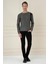 Tr 871 Slim Fit Antrasit Klasik Triko 1