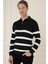 Tr 877 Slim Fit Siyah Klasik Triko 2
