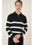 Tr 877 Slim Fit Siyah Klasik Triko 3