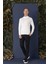 Tr 863 Slim Fit Ekru Klasik Triko 5