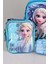 Dekomus Lisanslı "mavi Karlar Ülkesi Elsa Koleksiyonu" Okul Çantası,beslenme Çantası ve Kalem Çantası 3'lüsü 3