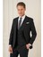 Tk 903 Slim Fit Siyah Klasik Takım Elbise 3