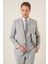 Tk 902 Slim Fit Gri Klasik Takım Elbise 3