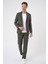Comfort Fit Mono Yaka Torba Cep Casual Haki Ceket C 707 3