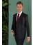 Tk 857 Slim Fit Siyah Klasik Takım Elbise 4