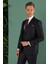 Tk 857 Slim Fit Siyah Klasik Takım Elbise 5